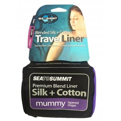 Sea To Summit - Mummy Tapered - Soie/Coton - Rejsesovepose