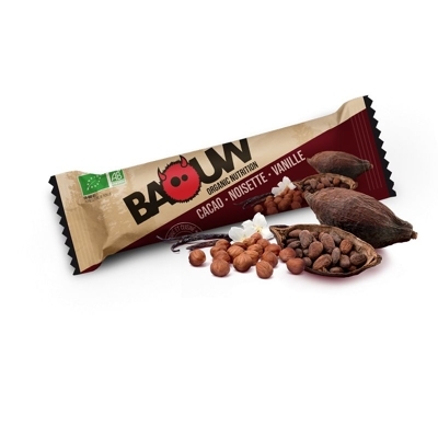 Baouw - Cacao-Noisette-Vanille - Energibar